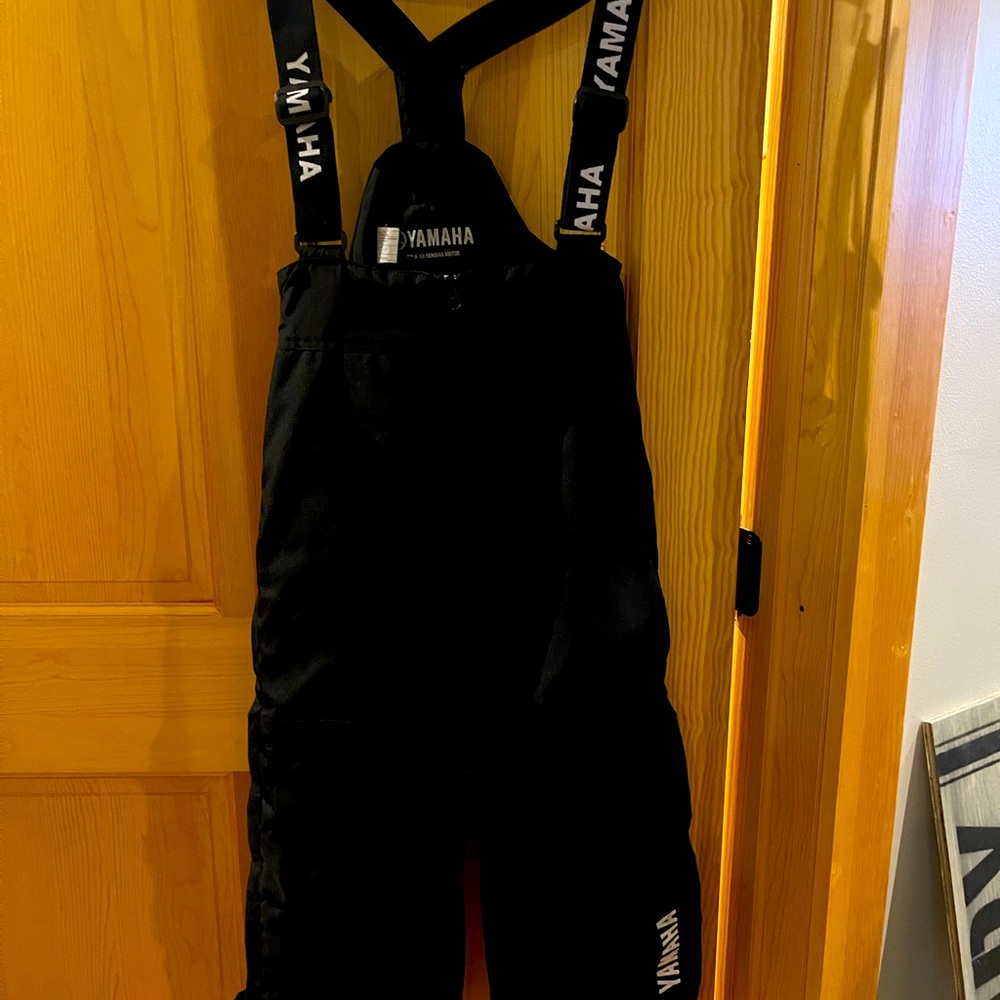 Yamaha Youth Snowmobiling Bibs Size 6